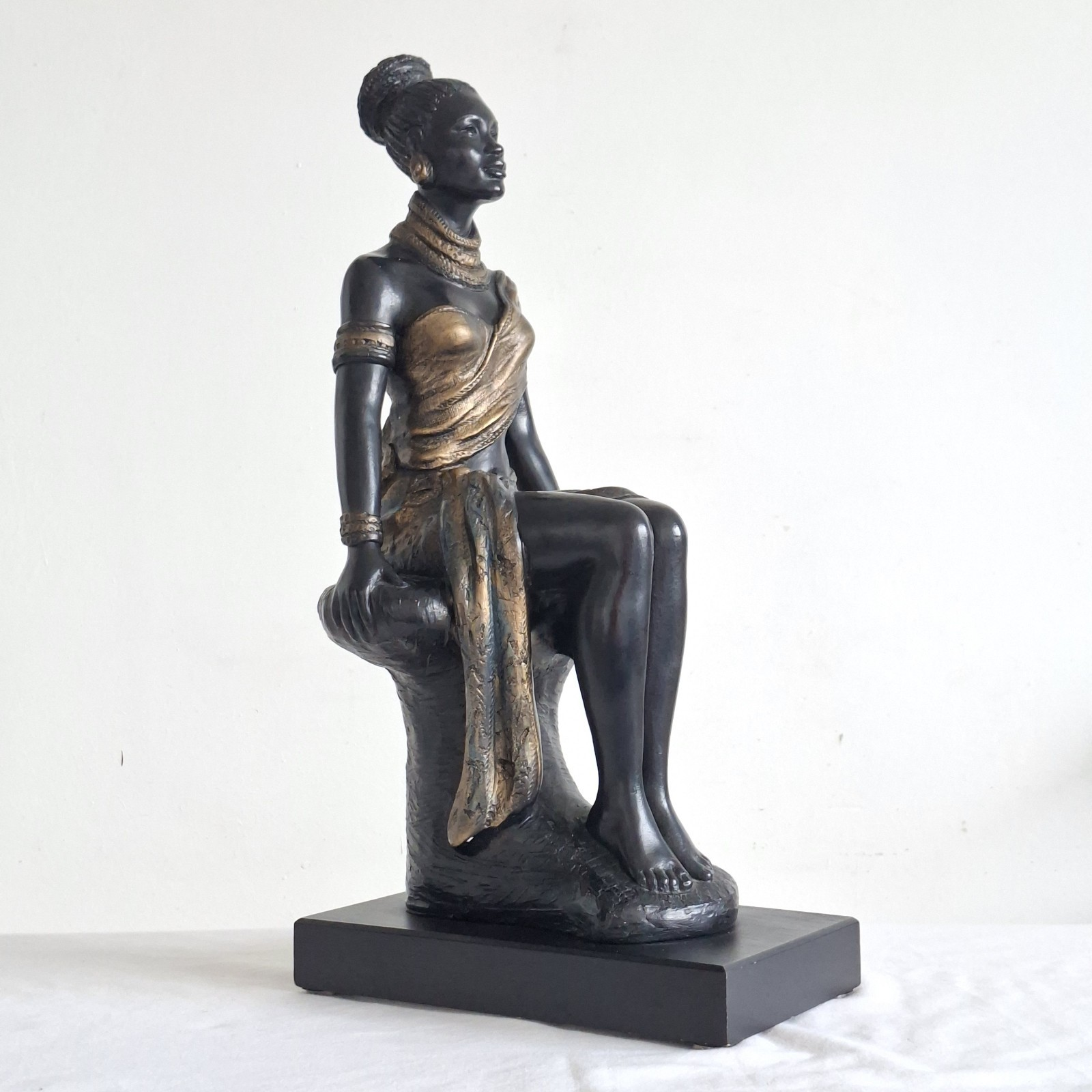 Alice Heath Austin Sculpture Statue Pride African Woman Ecila