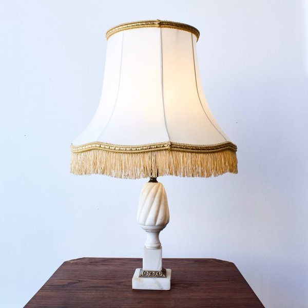 1920 S Alabaster Lamp