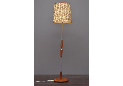 Vintage Floor Lamps Antique Mid Century Original Retro Vintage Mid Century Teak And Brass Standar