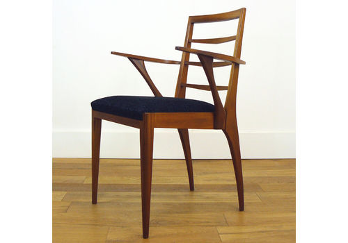 Mid Century Chairs Antique Dining Vintage Mc Iintosh Mid Century Carver Desk Chair New Upholstery