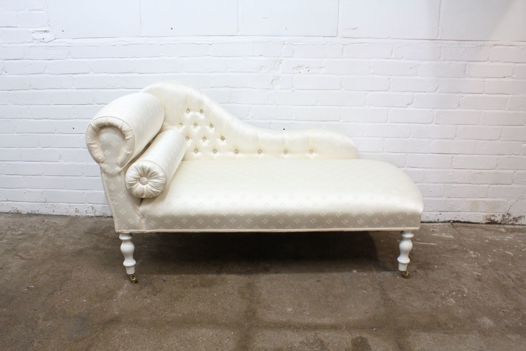 Cushion Qbschrxtd Cream Bolster Longue Chaise With 6Yy7gbf