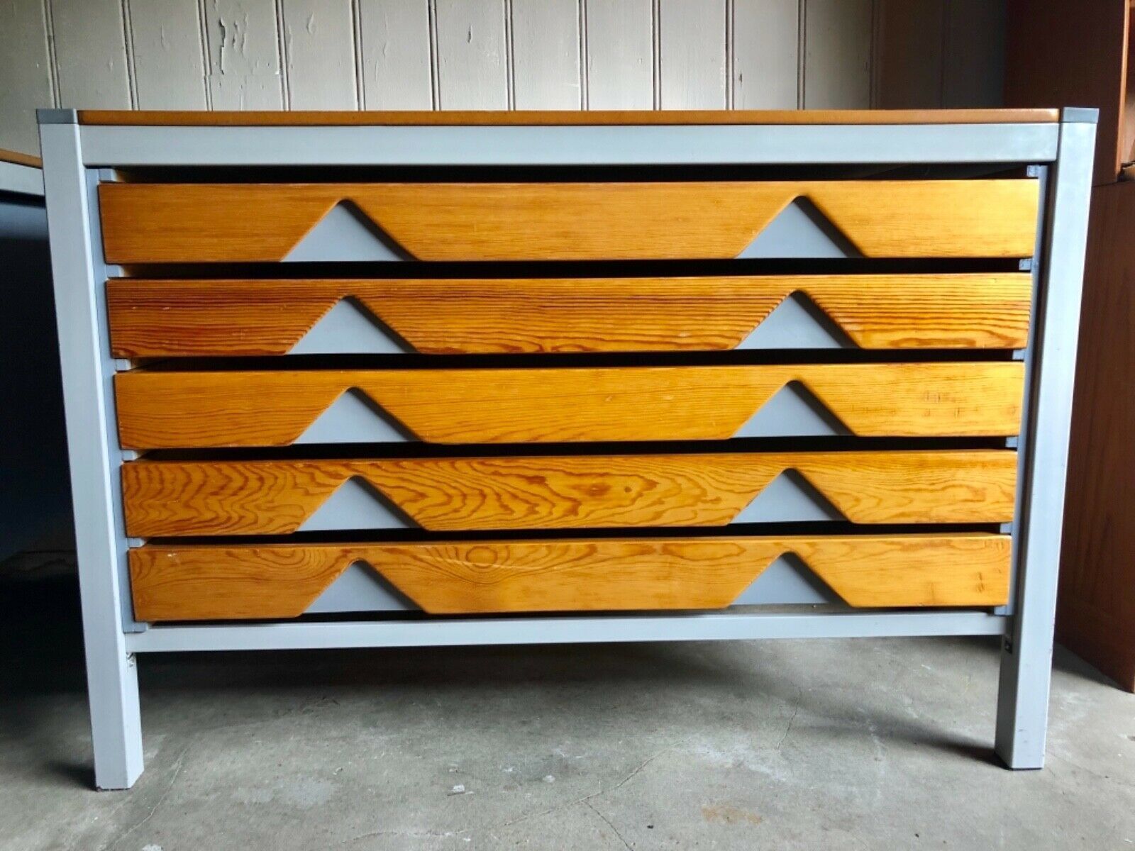 Vintage Plan Chest For A1 Size Plans Maps Architect S Chest Circa