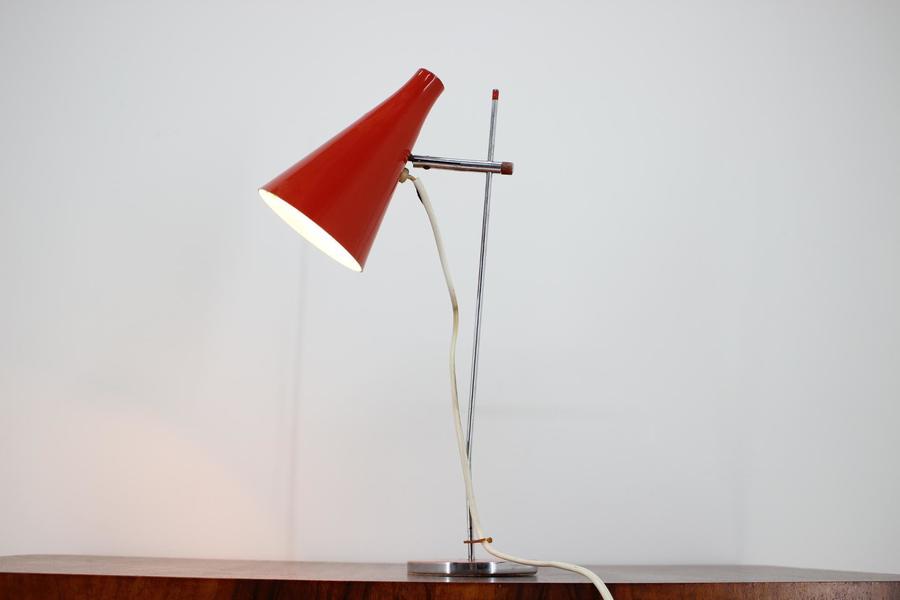 Mid Century Table Lamp Lidokov Designed By Josef Hurka, 1960s. photo furniture