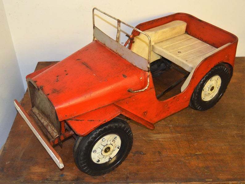 willys jeep pedal car