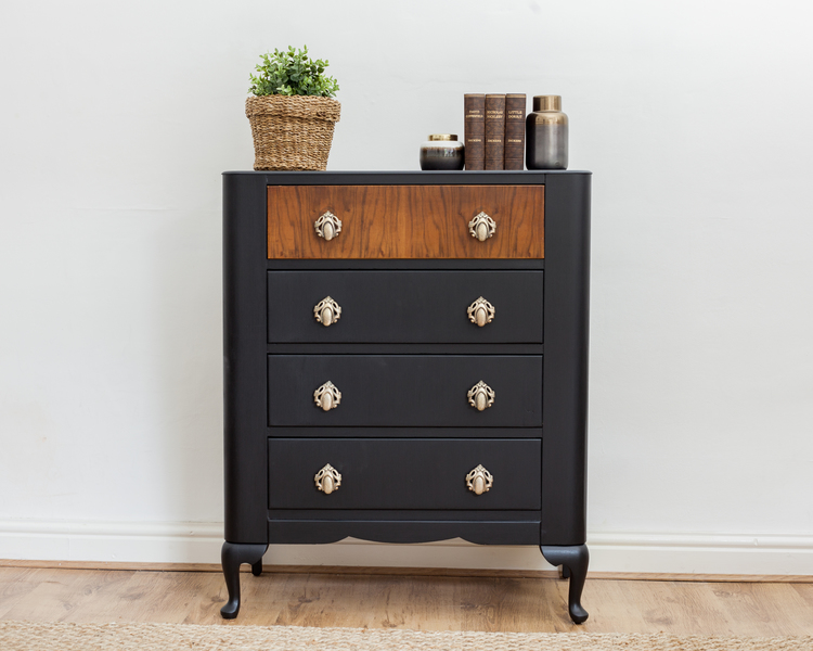 1950 60's Harris Lebus Chest Of Drawers Vinterior