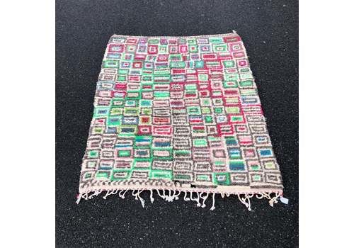Modern Moroccan Azilal Rug 155x185 Cm, Handmade Berber Carpet