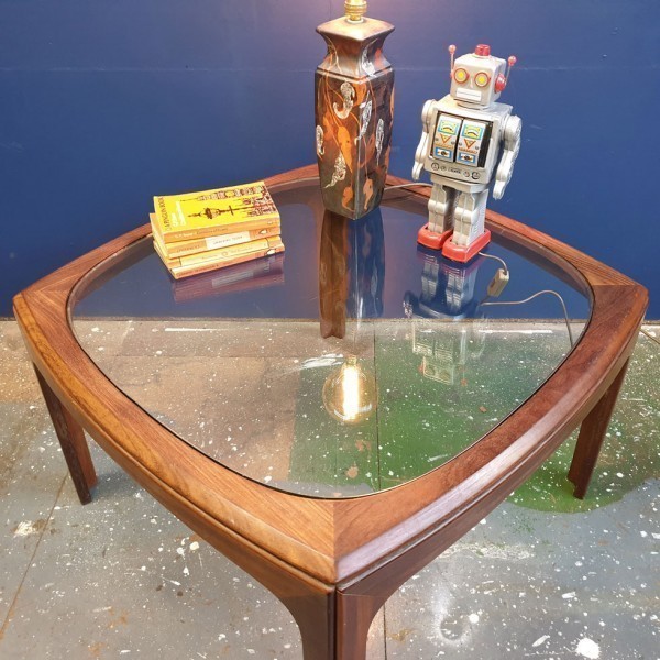 G Plan Glass Top Coffee Table Vinterior