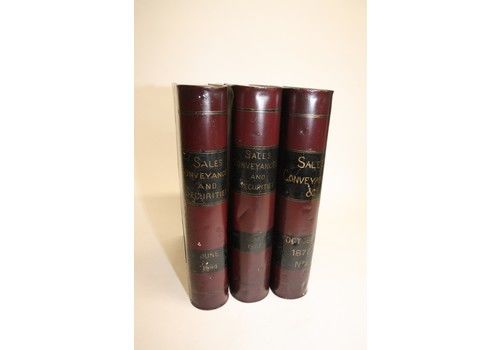 Three Toleware File Boxes