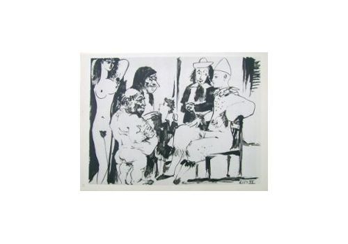 Picasso Pablo Heliogravure Drawings Of Vallauris