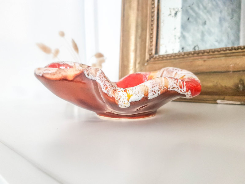 Ceramic ashtray style Vallauris
