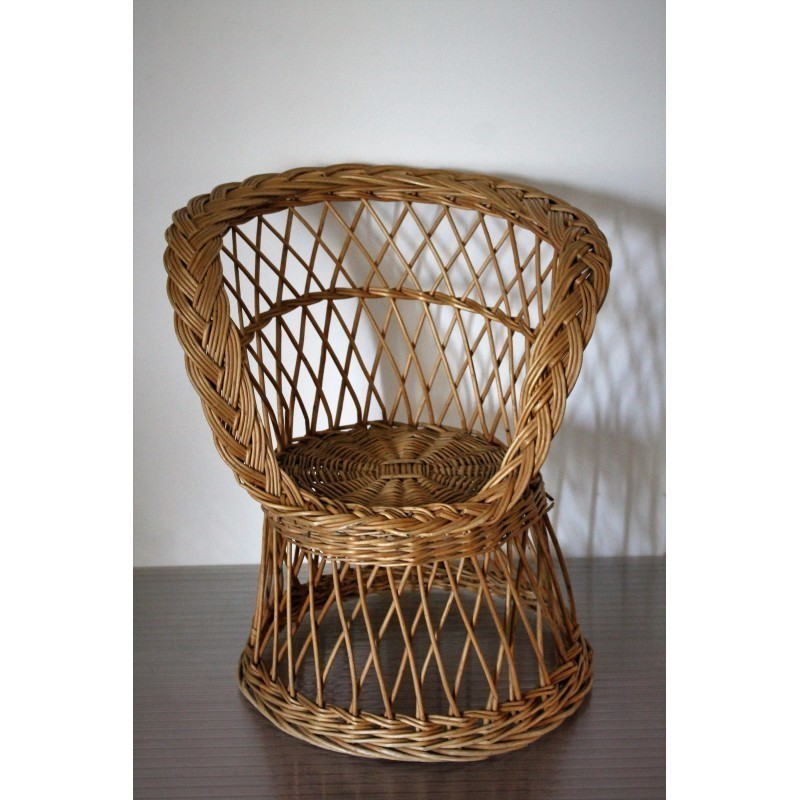 childs rattan chair
