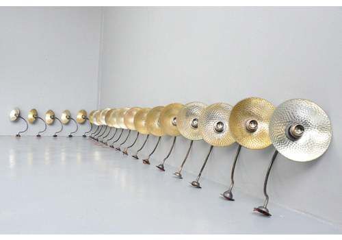 Wall Mounted Mercury Lights By Strand London Circa 1930s