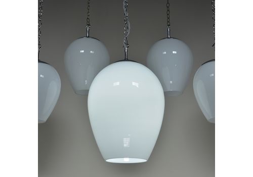 Elegant Teardrop Opaline Shades
