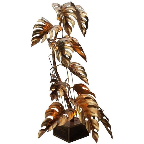 Extra Large Floor Leaf Lamp From Maison Jansen Maison Jansen