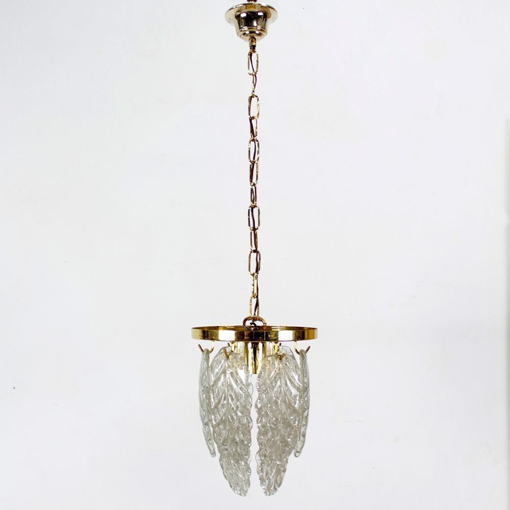 Mazzega Mid Century Modern White Murano Glass Oval Chandelier 2 Available Mazzega Mid Century Modern White Murano Glass Oval Chandelier 2 Available