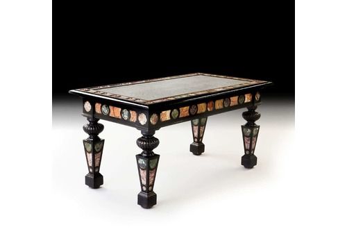 Important Antique Italian Marble Centre Table