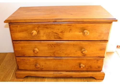Pine Chest Of Draws Cabinet Drawer Farmhouse Industrial Antique Vintage Haberdashery Storage Drawer