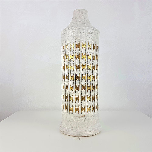 Bitossi White Herman Miller H Pottery Table Lamp Dente Decor By Aldo Londi 2