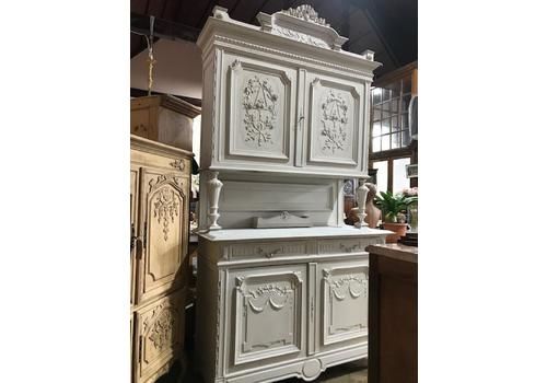 Antique Large Impressive French Dresser Cupboard French Cupboard