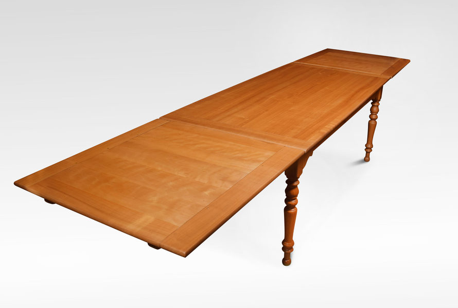 Very Large Fruitwood Farmhouse Table photo furniture