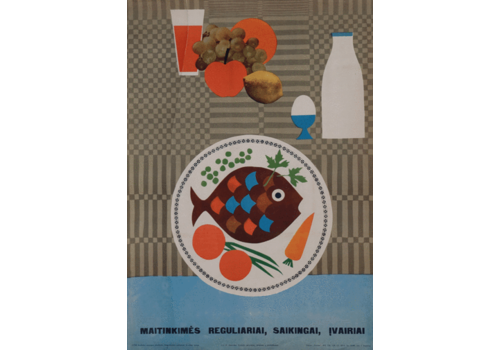 Eat Regularly In Moderation Lithuania 1972