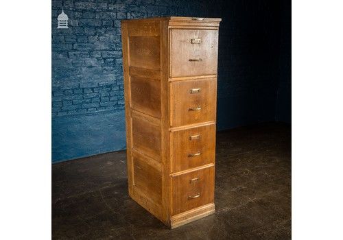 1930’s French Oak Filing Cabinet "Le Bureau Moderne"