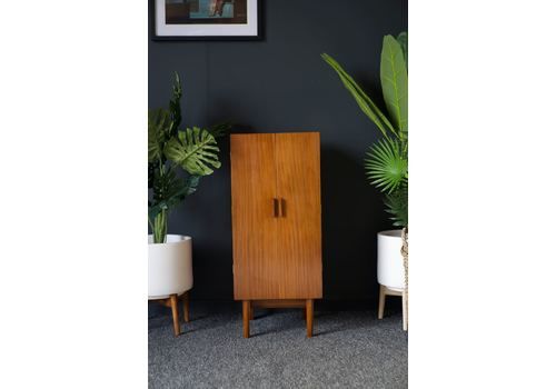 Mid Century Beaver & Tapley Robert Heritage Multi Width Music Cabinet Records Tapes
