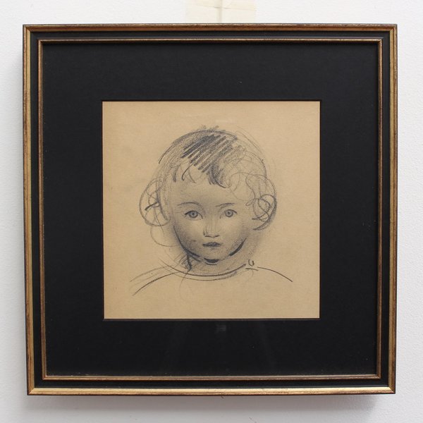 'Portrait Of A Young Child' By Guillaume Dulac (Circa 1920s