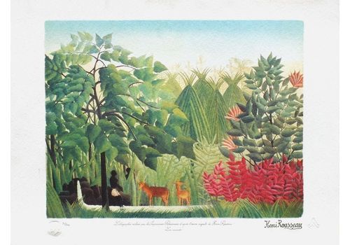 Le Douanier Rousseau La Cascade