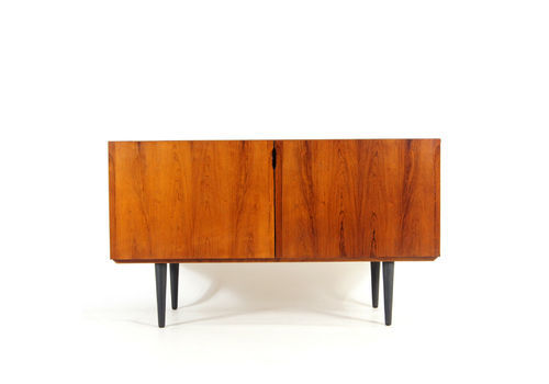 Retro Vintage Danish Rosewood Low Sideboard Record Vinyl Hi Fi Cabinet 70s