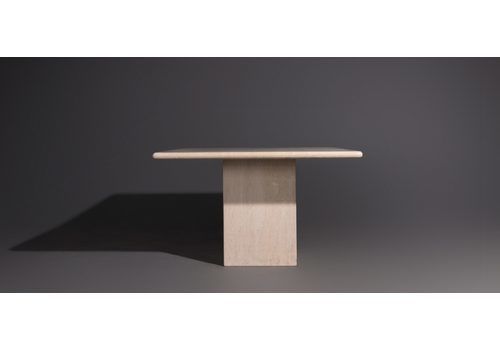 Travertine Dining Table Square