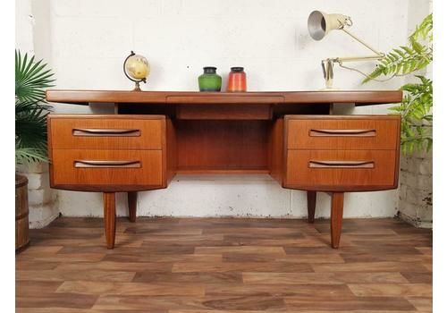 G Plan Fresco Teak Desk Vintage Mid Century Danish Retro