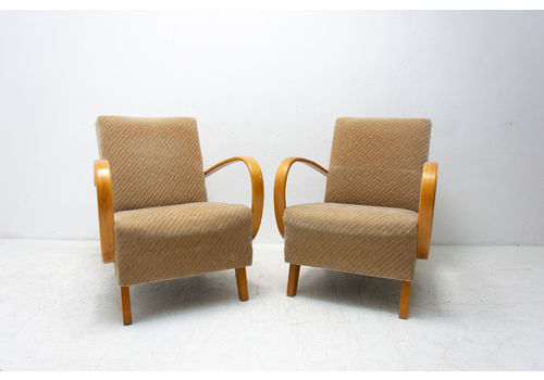 Bentwood Armchairs By Jindřich Halabala For Up Závody, 1950´S
