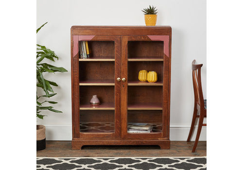 Refinished Stunning Oak Wood Cabinet