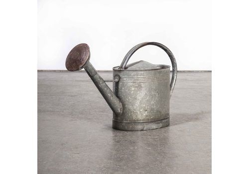 1950’s Good Size French Galvanised Watering Can