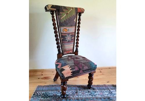 19thc Victorian Prie Dieu Chair