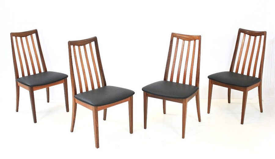 4 Vintage 1970s Teak G Plan Dining Chairs G Plan G Plan Vinterior