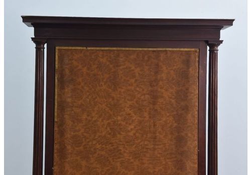 Louis XVI Style Psyche Mirror In Mahogany Circa 1900
