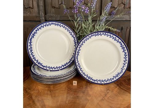 Eight Victorian Dinner Plates, 1900s