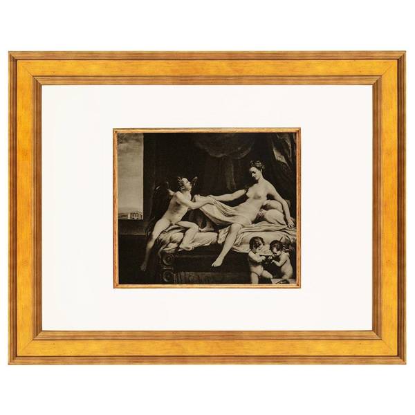Danae By Correggio Photogravure Print Framed Italian Renaissance