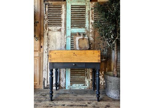 Rustic French Butchers Block