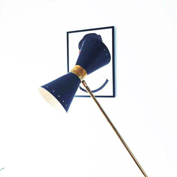 Stilnovo Black Style Floor Lamp   Design photo furniture