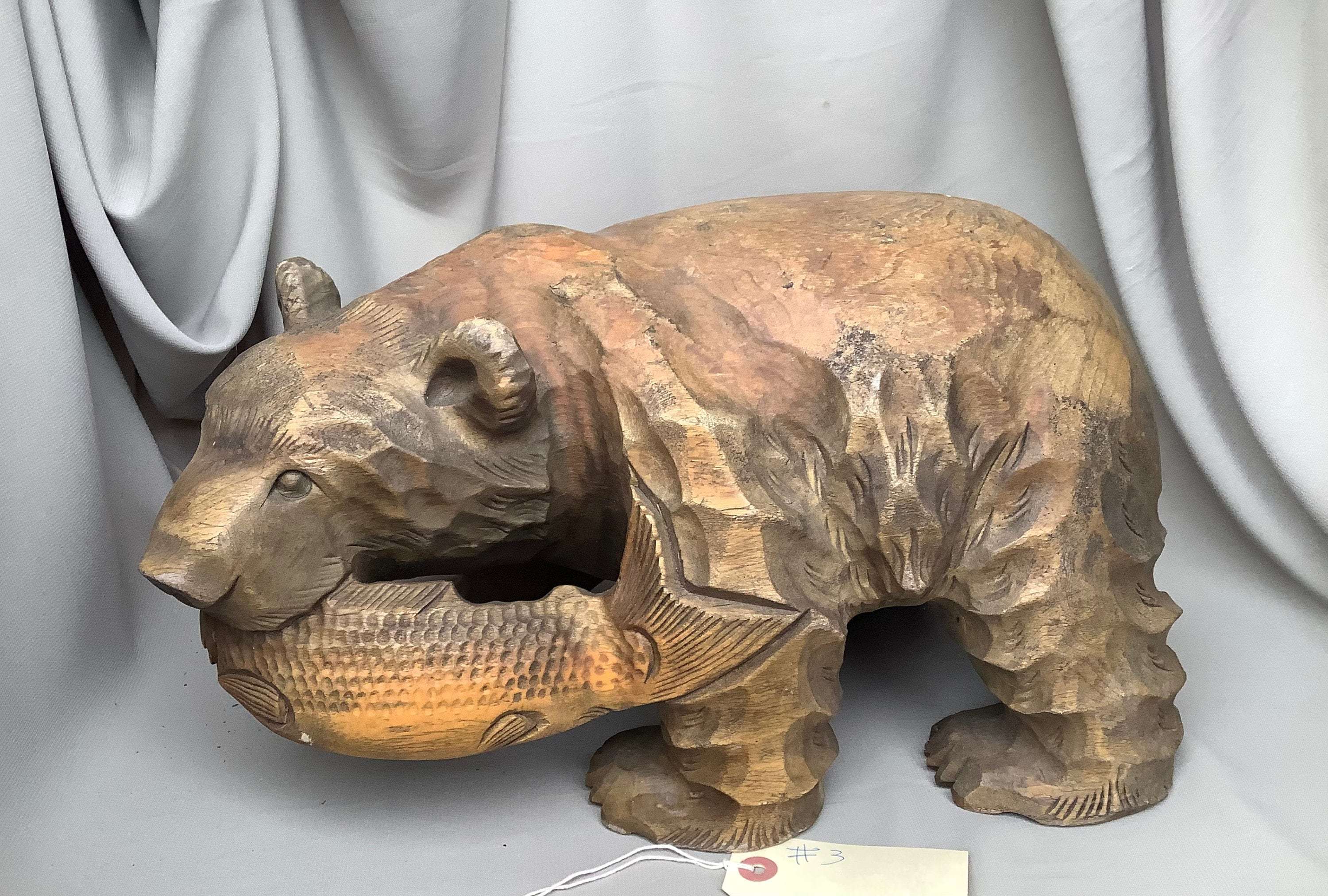 carved-wooden-bear-1950s-