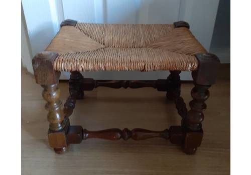 Antique Country Footstool, 1920s