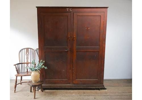 Large Antique Cupboard, 19th Century