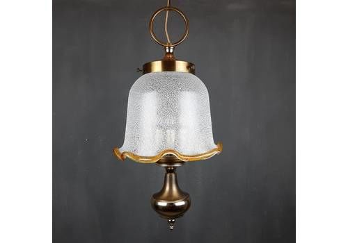 Vintage Murano Glass Pendant Lamp Italy 1980s Retro Murano Chandelier
