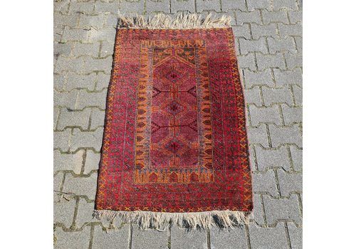 Ancient Persian Fine Knotted Prayer Rug