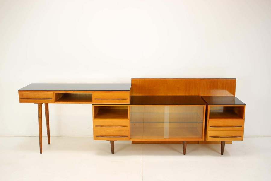 Modular Set By Designer Mojmir Pozar For Up Zavody,1960s,Czechoslovakia photo furniture