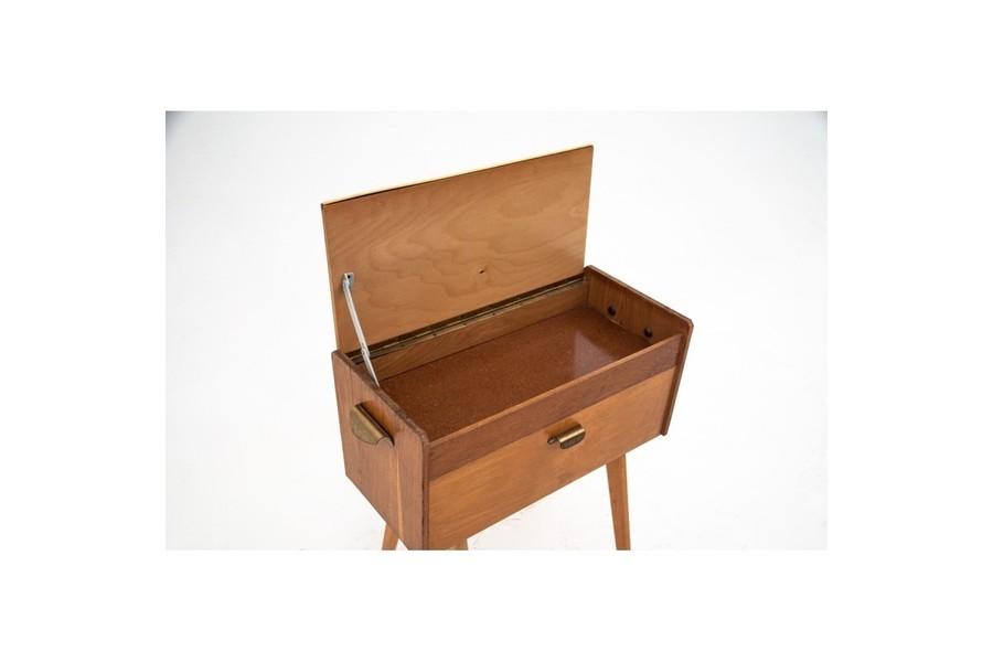 Thread Table , Poland, 1970s, Vintage photo furniture