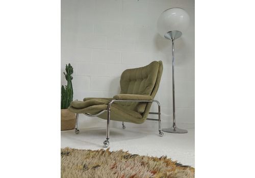 Mid Century Lounge Chair By Scapa Rydaholm
